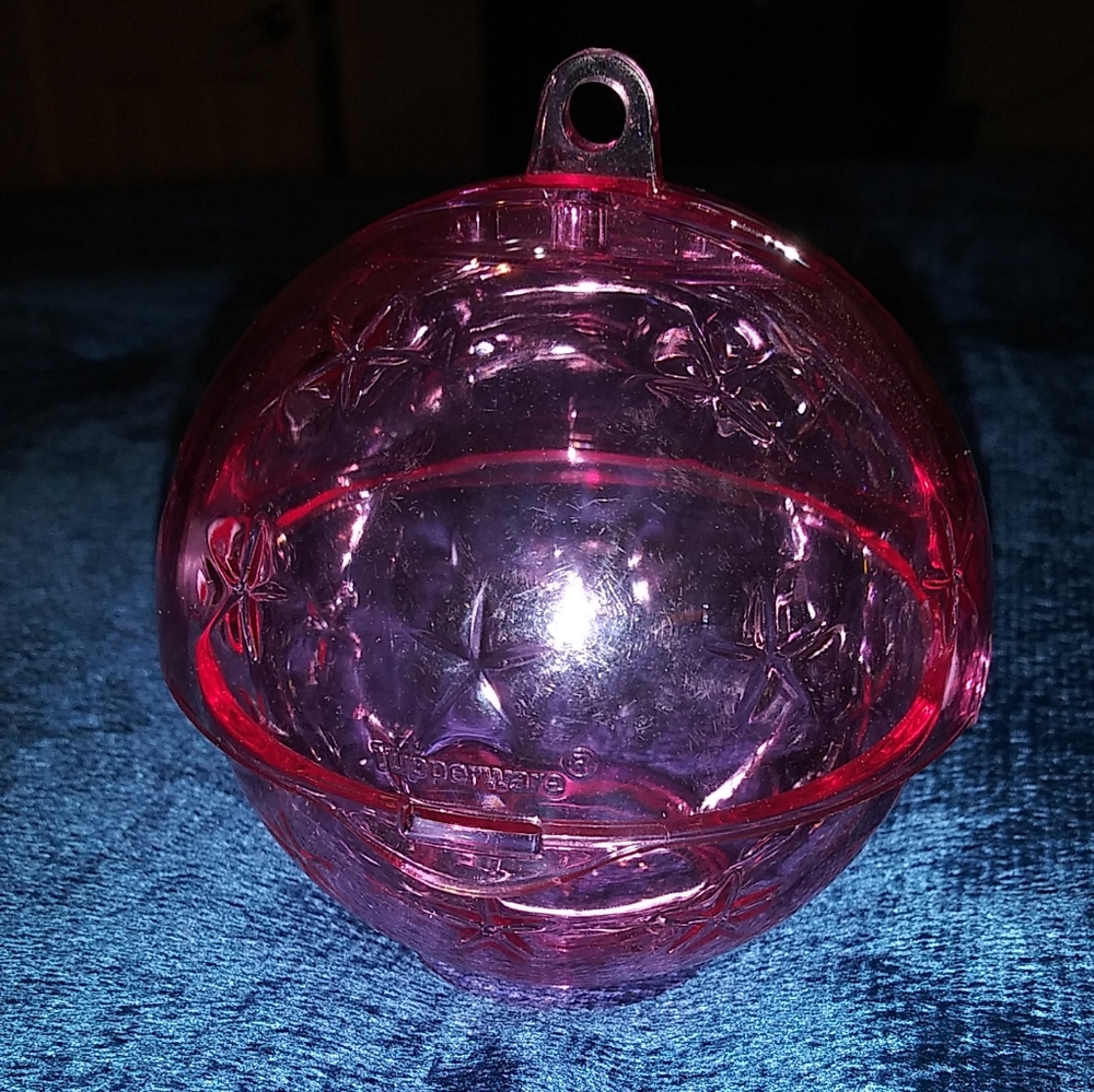1 Pink Snowball Christmas 🎄 Ornaments